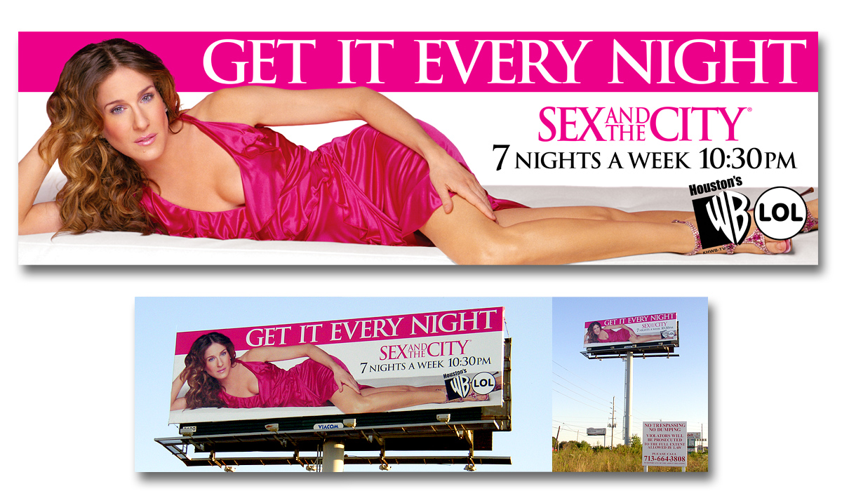 Outdoor Billboard – Sex and the City