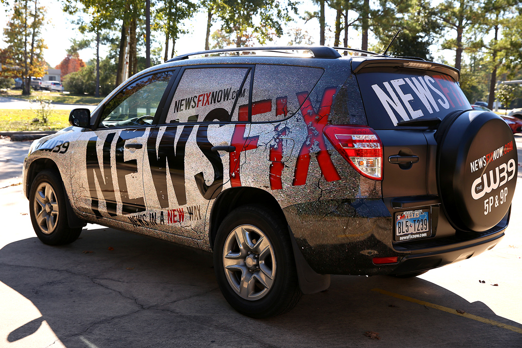 News Vehicle Wrap